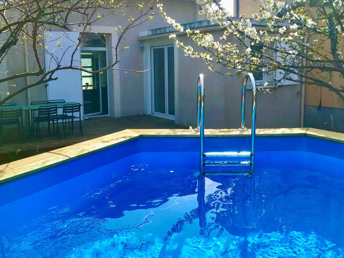 Charmante Maison avec piscine Quartier St James Montélimar Extérieur photo